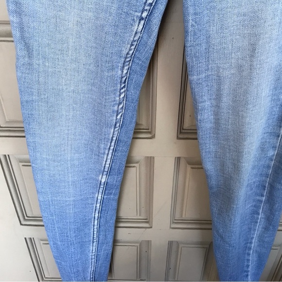 Bershka Jeans US Sz4 5 Pocket Skinny Medium Wash Med Rise - Picture 6 of 9